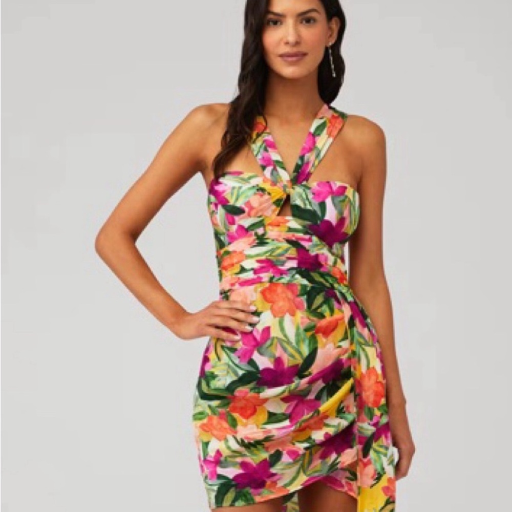 SAYLOR Floral Mini Dress - Multicolor